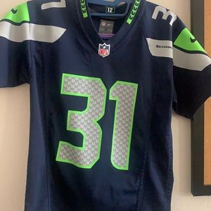 Kids small Seahawks jersey